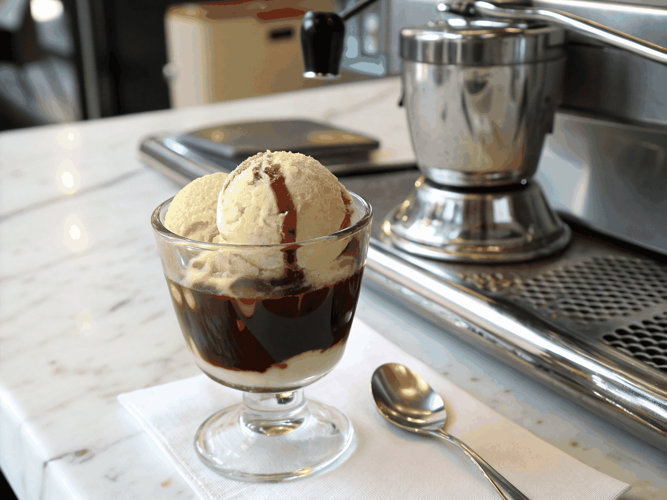 Affogato al Caffè & Amaretto